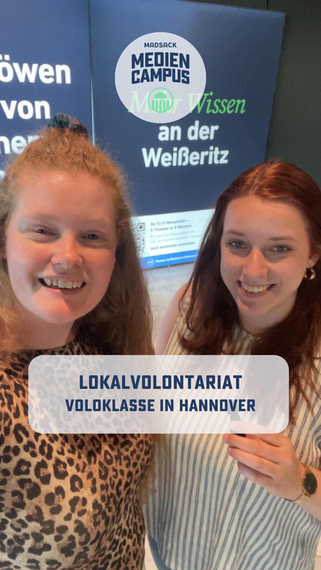 Die Volos sind zurück! 💖 Für unseren März 2024 - Jahrgang stand im Mai der finale Zieleinlauf-Volokurs in Hannover auf dem Plan - was die Volos dabei alles erlebt und gelernt haben, zeigen euch LN-Volontärin Rieke und GT-Volontärin Christine im Video 👀

#volo #volontariat #journalismus #lokaljournalismus #redaktion #ausbildung #karriere #madsack #madsackmediencampus