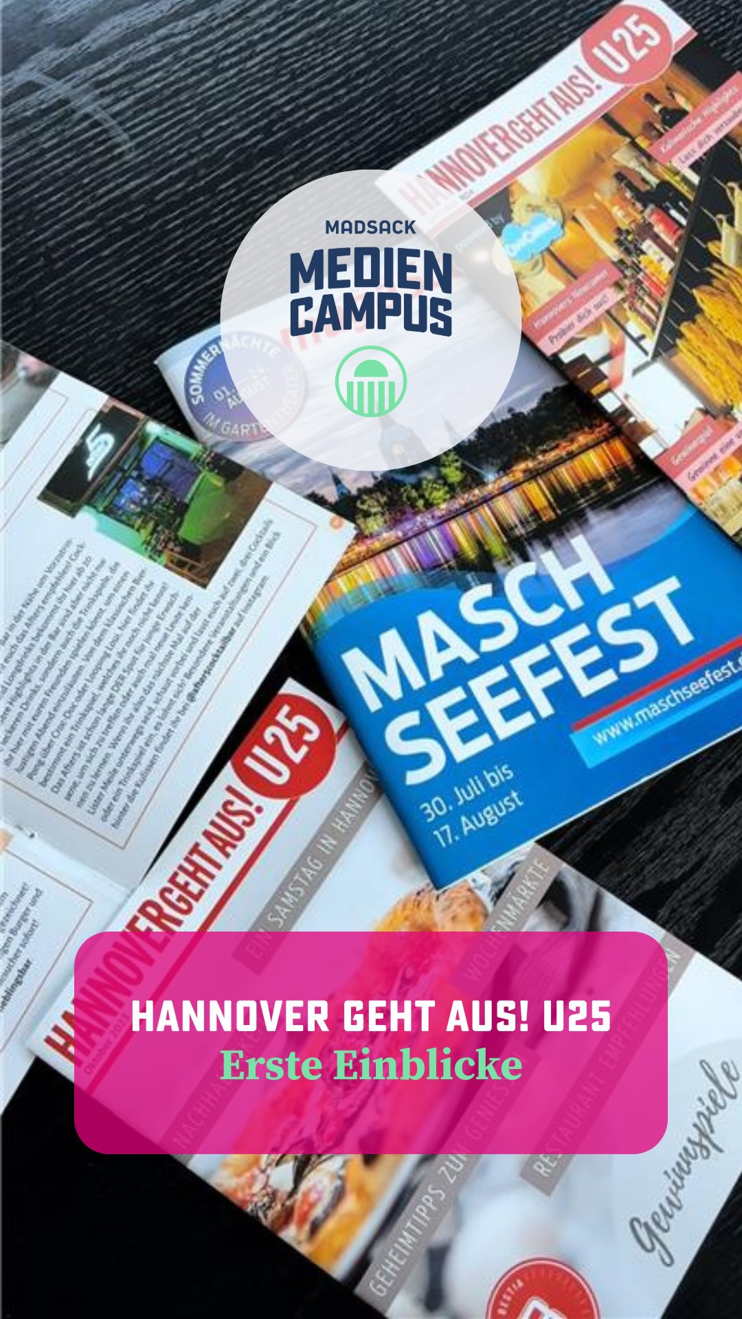 Neues Ausbildungsjahr – neues Projekt! ✨
Unsere neuen Azubis & dualen Studentinnen starten direkt kreativ durch: Sie gestalten das @hannovergehtaus_u25 Heft. 🖌️
Darin gibt’s frische Einblicke in Hannovers Gastro-Szene – bald als Beilage in der magaScene!
Wir sind gespannt, welche Ideen das Team auf den Tisch zaubert. 🍽️💡