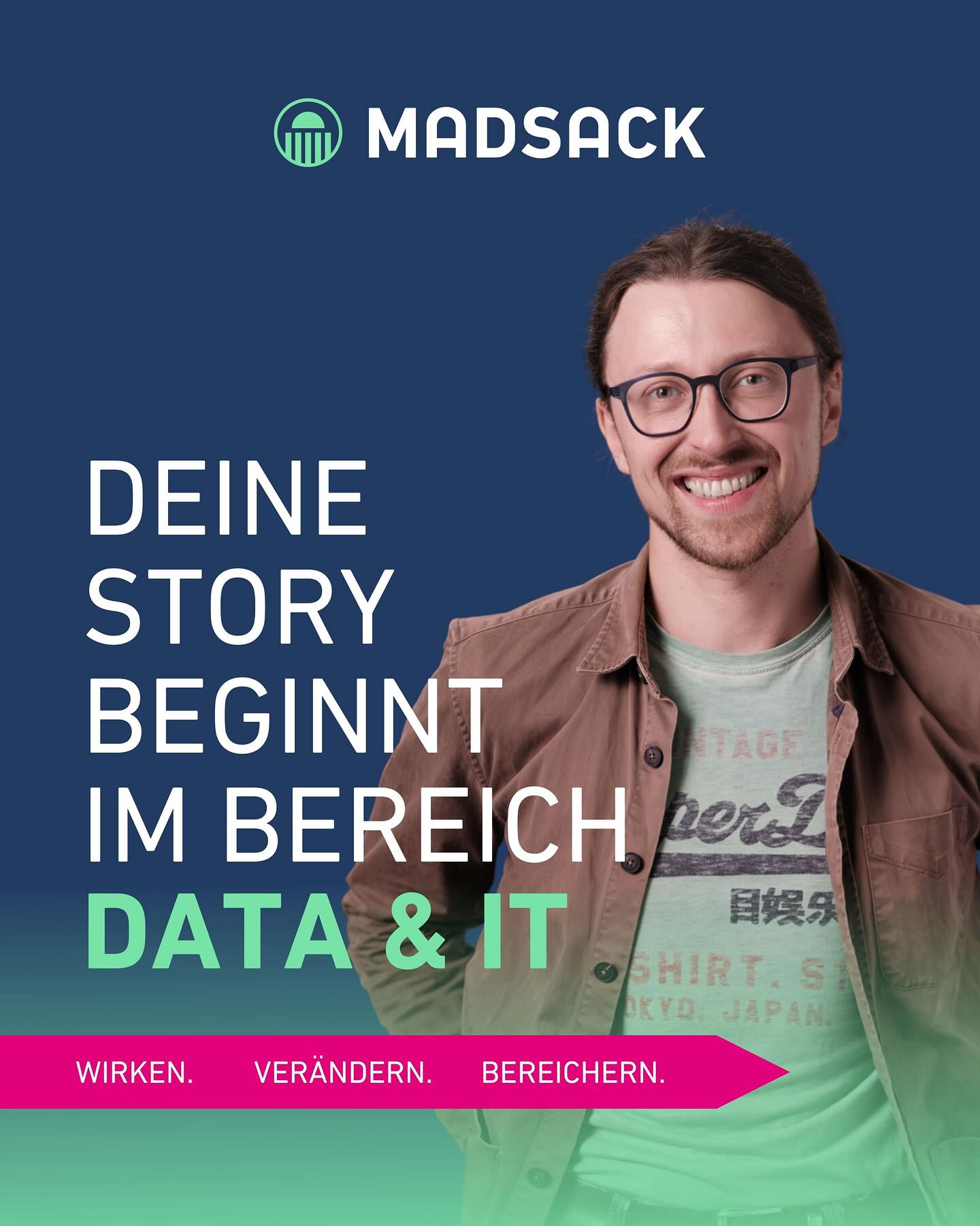 Daten und IT sind unsere Grundlage – und dein Beitrag zählt!
 
Unsere Expertinnen und Experten entwickeln digitale Lösungen, die Journalismus möglich machen. Sie verknüpfen Daten intelligent, schaffen sichere IT-Strukturen und bringen so Informationen schnell und gezielt zu den Menschen. 🚀📊
 
🎯 Willst du mit deiner Arbeit die digitale Zukunft gestalten?
Dann starte deine MADSACK Story genau hier.
 
🔗 Link in Bio
 
#MADSACKStories #TeamMADSACK #DataundIT #madsackkarriere